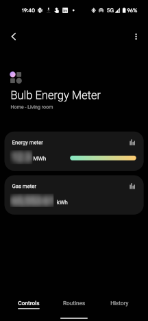 Bulb Energy Meter Landing Screen